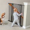BabyBond 27-43 Inches Baby Gate for Stair and Doorway,with Extenders and Pressure/Hardware Mounting Kit, 36" Tall - 2 of 4