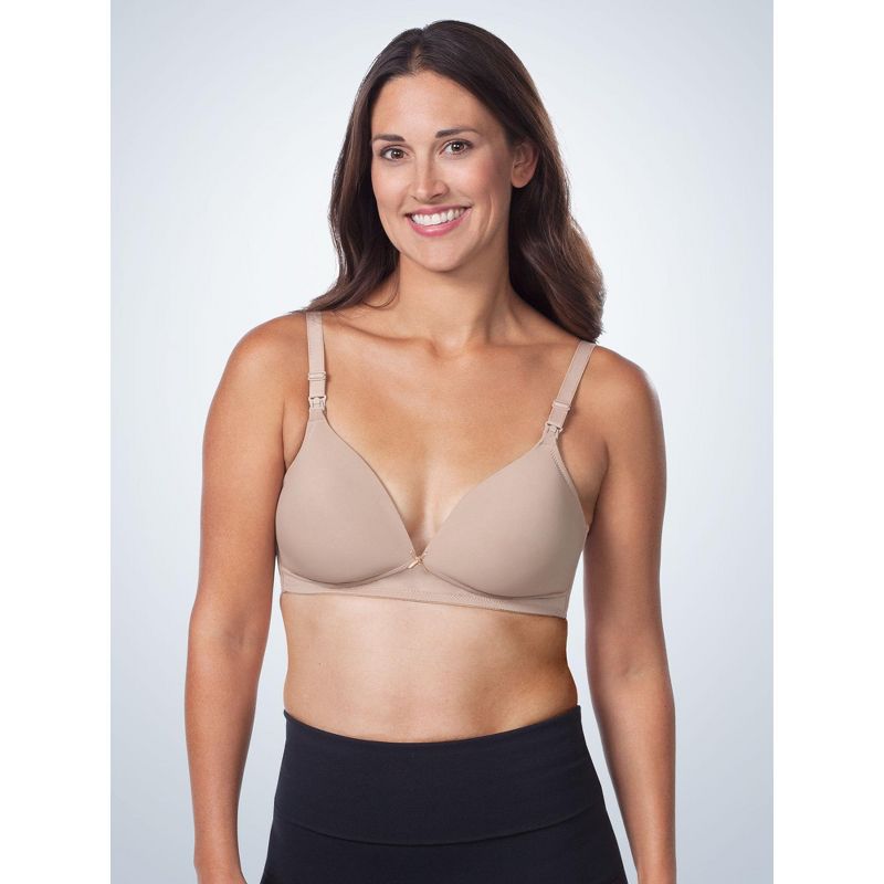 Leading Lady The Dorothy - Wirefree Maternity to Nursing T-Shirt Bra, 4 of 4