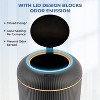 Aoibox Smart Sensor Trash Can, Hands-Free Motion Sensor Wastebasket for Kitchen, Bathroom, Living Room, Office, Hygienic & Easy to Use, Waterproof - 4 of 4