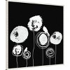 Amanti Art Black and White Flowers II by Irena Orlov Framed Wall Art Print - 2 of 4