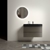 NicBex Floating Bathroom Vanity with Sink,Bathroom Sink Vanity with 2 Drawers,35.8 inch Bathroom Sink Cabinet without Drain and Faucet,Pre-assembled - 2 of 4