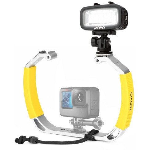 Movo DiveRig2 XL Diving Rig Bundle with Waterproof LED Light - Compatible with GoPro HERO Series and Waterproof Action Cams - image 1 of 4