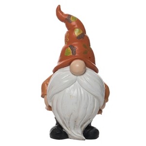 Transpac Resin 8.25 in. Multicolored Harvest Acorn Gnome Figurine - 1 of 2