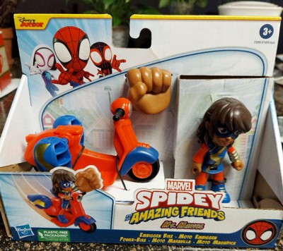 Marvel Spidey And His Amazing Friends Ms. Marvel Embiggen Bike : Target