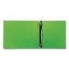 Samsill Earth’s Choice Plant-Based Durable Fashion View Binder, 3 Rings, 2" Capacity, 11 x 8.5, Lime, 2/Pack - 2 of 4