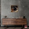 Notoriart Whiskey and Vintage Hat II Bar Cart Art For Men Framed - 2 of 4