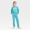 Girls' French Terry Pullover Sweatshirt - Cat & Jack™ - 4 of 4