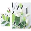 3 Bundles Artificial Berries Stems Fake Flowers Photo Props For Home Christmas Party Wedding Decoration White - 4 of 4