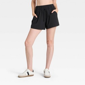 Women's Active Light High-Rise Wide Leg Shorts 3.5" - All In Motion™ - 1 of 4