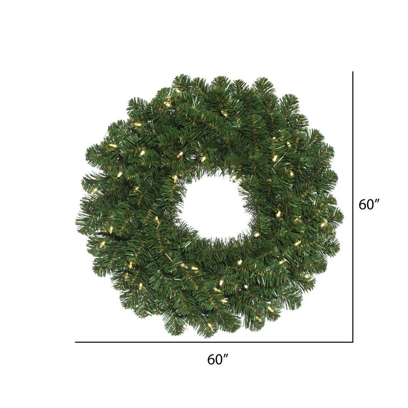 Vickerman Artificial Oregon Fir Wreath, 2 of 3