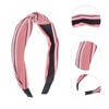Unique Bargains Grace Stripe Pattern Wide Cross Headbands1 Pc - 3 of 4