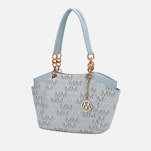 MKF Collection Cameron Tote Bag Stylish Vegan Leather Handbag with Spacious Design by Mia K - 1 of 4