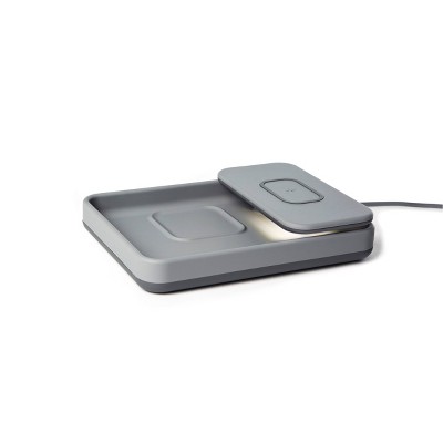 Photo 1 of TYLT 10W Qi Wireless Charging Tray - Gray