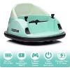 12V Kids Electric Bumper Car with Remote Control, 360 Degree Spin, LED Lights,Music & Battery Display, Dual 30W Motors - 2 of 4