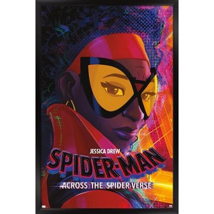 Trends International Marvel Spider-Man: Across The Spider-Verse - Jessica Drew Framed Wall Poster Prints - 1 of 4