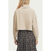 Women's RIBBED-KNIT CROPPED TURTLENECK SWEATER - DRESS FORUM - 2 of 3