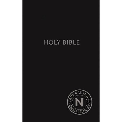 NKJV, Pew Bible, Hardcover, Black, Red Letter Edition - by  Thomas Nelson