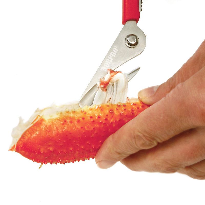 Norpro Ultimate Seafood Shears, Red, 5 of 8