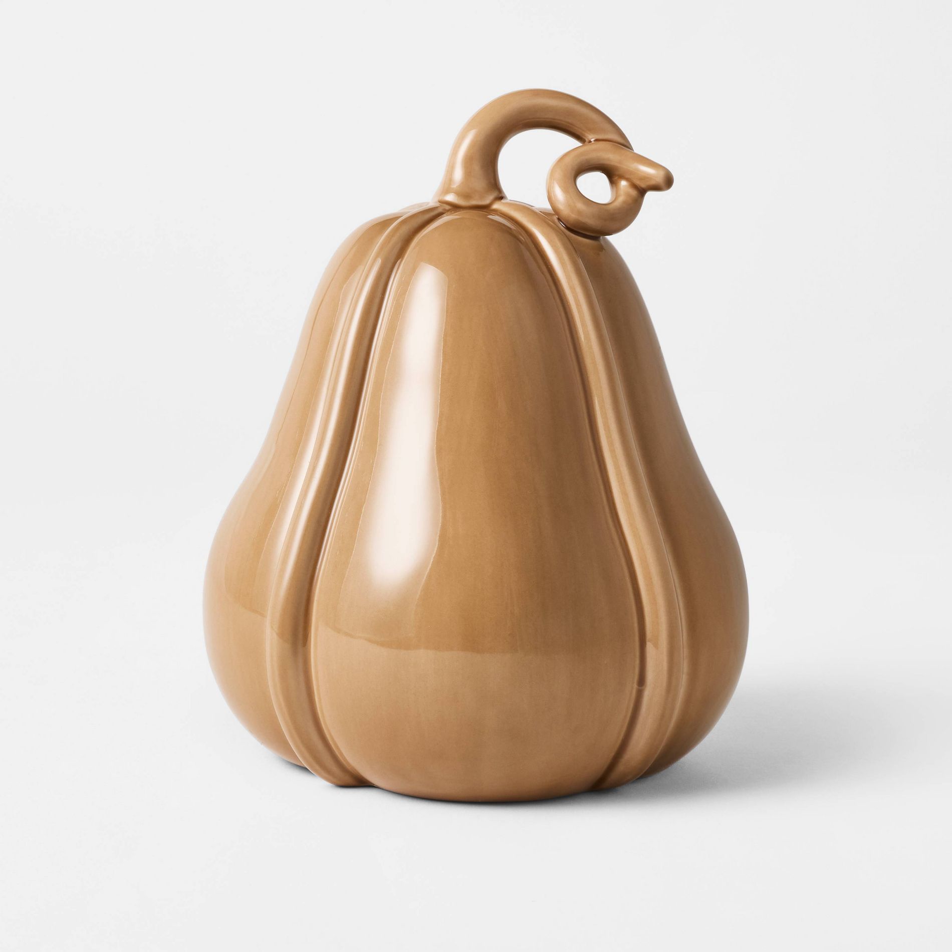 Tall Ceramic Loopy Pumpkin Gold - Threshold™ designed with Studio McGee