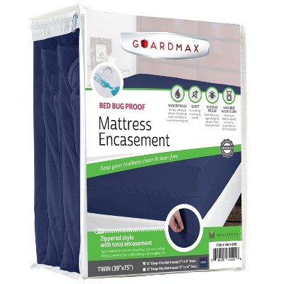 Guardmax Waterproof Mattress Protector Encasement with Zipper