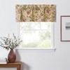 Ellis Curtain Regency Straight 3" Rod Pocket Valances for Windows 50" x 15" Antique - 2 of 4