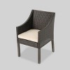 Sagan 3pc Wicker Patio Chat Set: Sturdy Iron Frame & Weather-Resistant Cushions - Christopher Knight Home - 4 of 4