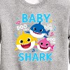 Boys' - Baby Shark - Baby Shark Family Doo Doo Doo Graphic Long Sleeve Fleece Sweatshirt - 2 of 4