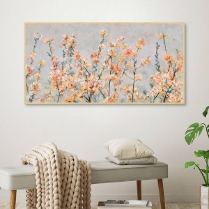 Masterpiece Art Gallery 27"x54" Cherry Blossom Blooms Wall Art - 1 of 4