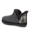 Dearfoams Women's Felted and Plaid Boot Slipper - 2 of 4