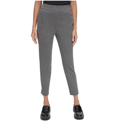 Calvin Klein Womens Split Hem Casual Trouser Pants