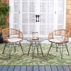 Ferla 3 Piece Lounger Set - Indoor/Outdoor - PAT9014 - Safavieh - 2 of 4