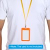 Unique Bargains Polyester Wear-resistant Lightweight ID Card Neck Lanyards with Hooks 20 Pcs - 4 of 4