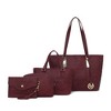MKF Collection Arya Signature Vegan Leather Tote Bag for Women Versatile Handbag Purse by Mia K - 2 of 4