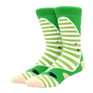 Golf Course Socks (Men's Sizes Adult Large) from the Sock Panda - 1 of 3