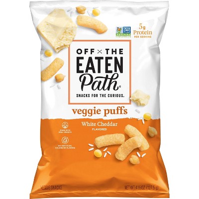 Off the Eaten Path Veggie Puffs White Cheddar - 4.5oz