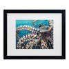 Trademark Fine Art Carolee Vitaletti Wild Octopus I Matted Framed Art - 2 of 4