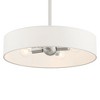 Livex Lighting Venlo 4 - Light Pendant in  Brushed Nickel - 3 of 4
