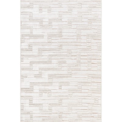 Nuloom Cailin Modern Geometric Machine Washable Indoor Area Rug