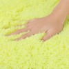 Unique Bargains 2 Pcs Absorbent Soft Thick Shag Bath Mats for Shower Bathtub Spa Floors - 3 of 4