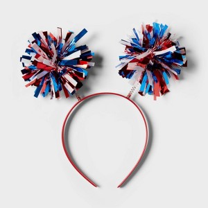 Adult PET Headband With Poms - Sun Squad™ - 1 of 2