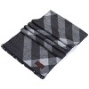 Men's Elegant Winter Scarf Cashmere Feel. - 3 of 4