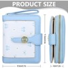 FATMOON Cute Small Women’s Wallet with Bow Design & Zippered Pocket & ID Window - Compact PU Leather Card Holder for Daily Use & Travel - 3 of 4