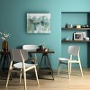 Trademark Fine Art Lisa Audit My Greenhouse Abstract I Crop Blue Wood Slat Art - 4 of 4