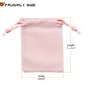 Unique Bargains Velvet Reusable Soft Jewelry Headphone Candy Drawstring Gift Bags 20 Pcs - 2 of 4