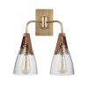 Craftmade Lighting Hagen 2 - Light Wall Light in  Vintage Brass - 4 of 4