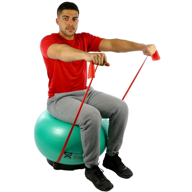 CanDo Inflatable Exercise Ball, 3 of 4