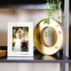 Pavilion Gift Company - Mr. & Mrs.  - 5.5" x 7.5" MDF Frame (Holds 4" x 6" Photo) - Single Image Frames - 2 of 4