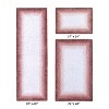 Torrent Collection 3 Piece 100% Soft Cotton Tufted Weave Bath Rug Set, Ombre Pattern, Super Soft & Absorbent, Machine Washable Bathroom Mats - 2 of 4