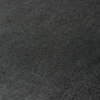 Charcoal Farmhouse Basketweave Loveseat Slipcover