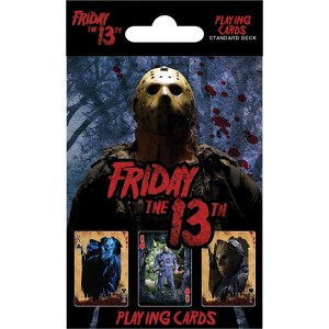 MasterPieces Officially Licensed Friday the 13th Playing Cards - 54 Card Deck for Adults - 1 of 4